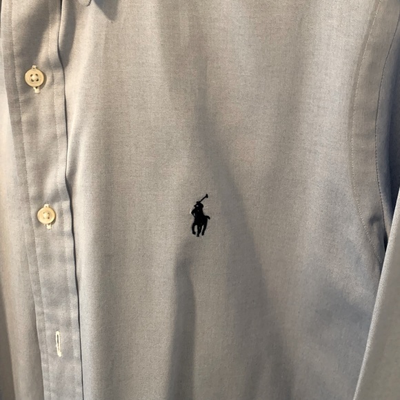 Ralph Lauren | Men’s Ralph Lauren Polo Blue Dress Shirt - Picture 3 of 7